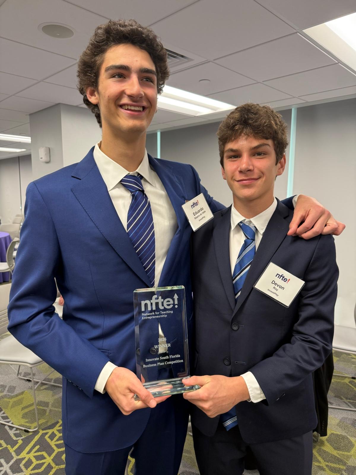 Eduardo Ribeiro do Valle and Devon Roy, InvestiPlay co-founders